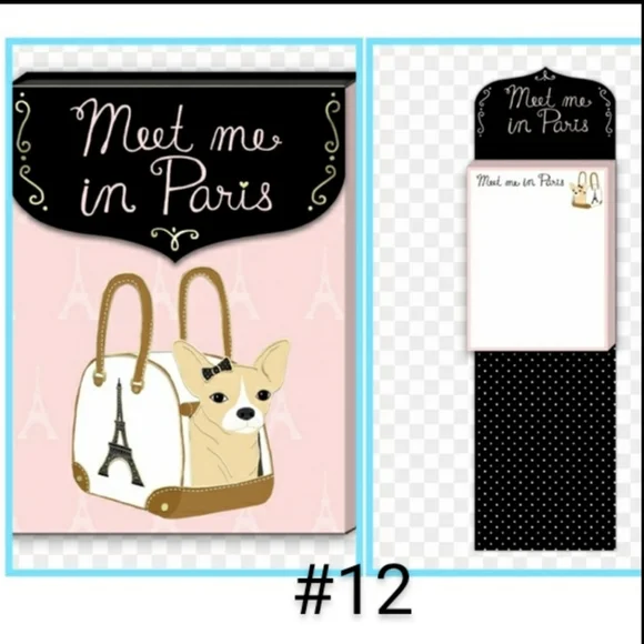 NOTEPAD DOGS Frenchie Bulldog Terrier Dachshund Corgi Chihuahua Golden Shih Tzu - Picture 13 of 14